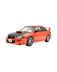 SOLIDO 1/18 SCALE DIE-CAST MODEL - 1812304 - 2003 Subaru Impreza WRX STI - Metallic Orange