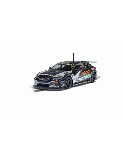 SCALEXTRIC 1/32 SLOT CAR - C4297 - Honda Civic Type R - BTCC 2021 - Gordon Shedden