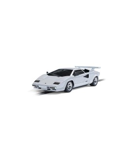 SCALEXTRIC 1/32 SLOT CAR - C4336 - Lamborghini Countach - White