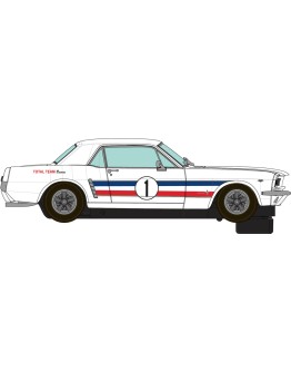 SCALEXTRIC 1/32 SLOT CAR - C4364 - Ford 1965 Mustang - ATCC Geoghegan