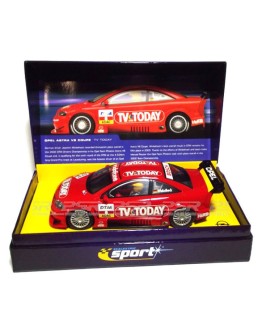 SCALEXTRIC 1/32 SLOT CAR - C2475A - OPAL V8 COUPE - TV TODAY - # 8 SX2475A