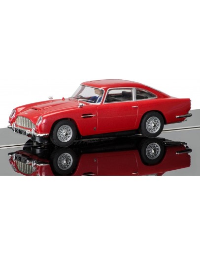 SCALEXTRIC 1/32 SLOT CAR - C3722 -ASTON MARTIN DB5 - RED - SX3722