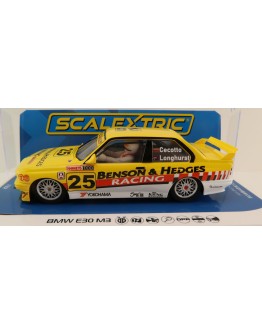 SCALEXTRIC 1/32 SLOT CAR - C4401 BMW E30 M3 - BATHURST 1000 1992 - LONGHURST + CECOTTO - SX4401