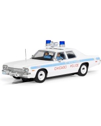SCALEXTRIC 1/32 SLOT CAR - C4407 DODGE MONACO - BLUES BROTHERS - CHICAGO POLICE - SX4407