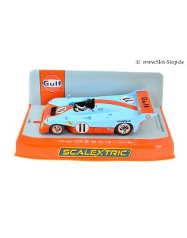 SCALEXTRIC 1/32 SLOT CAR - C4443 - MIRAGE GR8 - 1975 LE MANS WINNER #11 GULF - SX4443