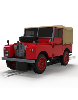 SCALEXTRIC 1/32 SLOT CAR - C4493 - Land Rover Series 1 - Poppy Red