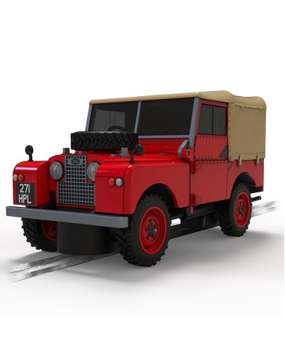 SCALEXTRIC 1/32 SLOT CAR - C4493 - Land Rover Series 1 - Poppy Red