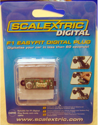 SCALEXTRIC 1/32 SCALE SLOT CAR ACCESSORIES - C8516 F1 EASYFIT DIGITAL UNIT FOR DPR CARS SX8516