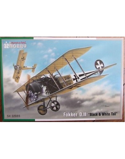 SPECIAL HOBBY 1/32 SCALE PLASTIC MODEL AIRCRAFT KIT - SH32065 - WW1 GERMAN FIGHTER FOKKER D2 - SH32065