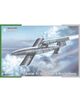 SPECIAL HOBBY 1/32 SCALE PLASTIC MODEL AIRCRAFT KIT - SH32074 - FIESLER FI103A-1 RE 4 REICHENBERG SH32074