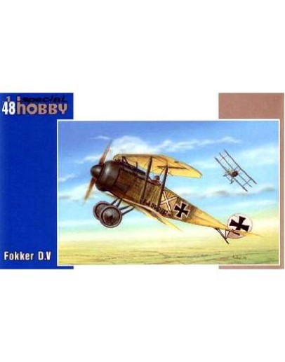 SPECIAL HOBBY 1/48 SCALE PLASTIC MODEL AIRCRAFT KIT - SH48118 - WW1 GERMAN FIGHTER FOKKER D.V - SH48118