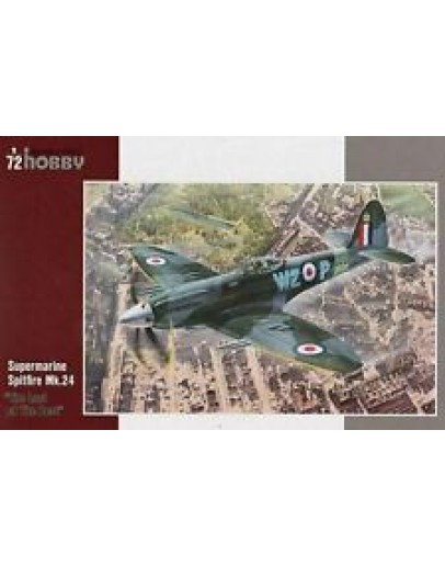 SPECIAL HOBBY 1/72 SCALE PLASTIC MODEL AIRCRAFT KIT - SH72233 - WW2 BRITISH FIGHTER SUPERMARINE SPITFIRE MK 24 - SH72233