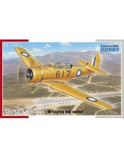 SPECIAL HOBBY 1/72 SCALE PLASTIC MODEL AIRCRAFT KIT - SH72473 CAC CA-9 WIRRAWAY SH72473