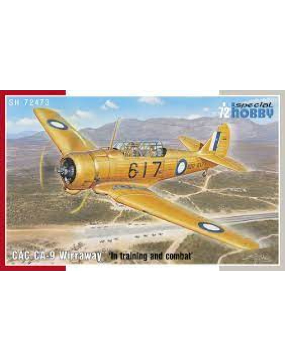 SPECIAL HOBBY 1/72 SCALE PLASTIC MODEL AIRCRAFT KIT - SH72473 CAC CA-9 ...