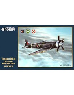 SPECIAL HOBBY 1/48 SCALE PLASTIC MODEL AIRCRAFT KIT - SH48214 - TEMPEST MK2 SWH48214