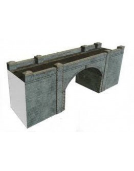 SUPERQUICK OO/HO SCALE CARD BUILDING KIT RAILWAY BUILDINGS SERIES A  - A15 Blue Brick Bridge / Tunnel Entrance