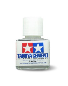 TAMIYA GLUE 87003 - TAMIYA CEMENT (WHITE BOTTLE) 40ML TA87003