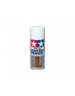 TAMIYA SPRAY CANS - 87044 - Surface Primer For Plastic & Metal White