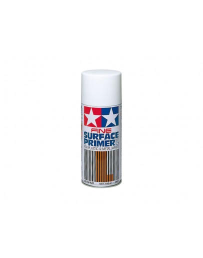 TAMIYA SPRAY CANS - 87044 - Surface Primer For Plastic & Metal White