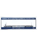 TOMIX N GAUGE WAGON - 8722 J.R. CONTAINER WAGON TYPE KOKI106 [LATER VERSION/WITHOUT CONTAINER] TMX08722