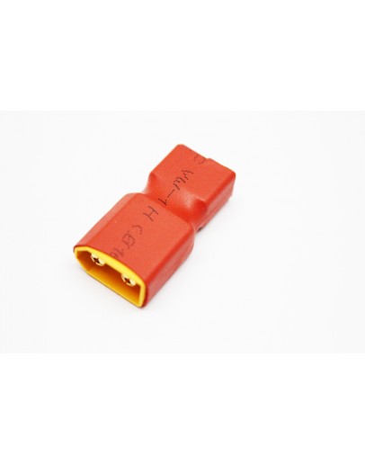 TORNADO RC BATTERY LEAD ADAPTER - TRC01B07C - DEANS FEMALE TO XT60 MALE TRC01B07C