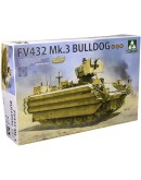 TAKOM 1/35 SCALE PLASTIC MODEL KIT - 2067 - BRITISH APC FV 432 MK.3 BULLDOG - TAK02067