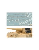 TAMIYA 1/35 SCALE ZIMMERIT COATING SHEET  12648 - KING TIGER PRODUCTION TURRET - TA12648