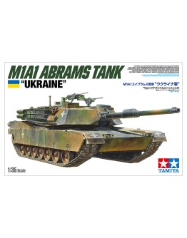 TAMIYA 1/35 SCALE MODEL KIT 25216 M1A1 Abrams "Ukraine"