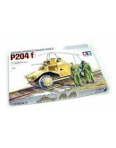 TAMIYA 1/35 SCALE MODEL KIT 32413 - P204[F] GERMAN ARMORED RAILWAY VEHICLE - TA32413