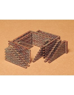 TAMIYA 1/35 SCALE MODEL KIT 35028 Brick Wall Set