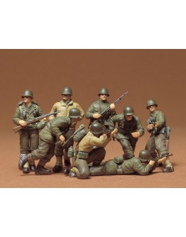 TAMIYA 1/35 SCALE MODEL KIT 35048 U.S. Infantry (West European Theater)