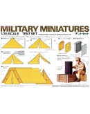 TAMIYA 1/35 SCALE MODEL KIT 35074 - TENT SET - TA35074