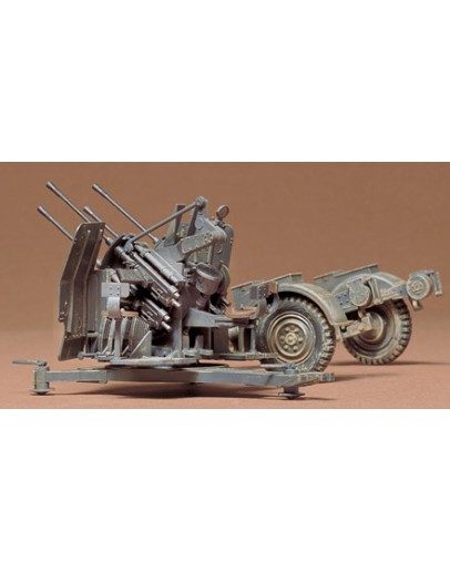 TAMIYA 1/35 SCALE MODEL KIT 35091 German 20mm Flakvierling 38