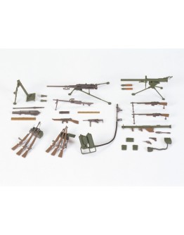 TAMIYA 1/35 SCALE MODEL KIT 35121 U.S. Infantry Weapons