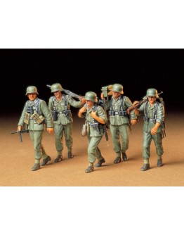 TAMIYA 1/35 SCALE MODEL KIT 35184 German Machine Gun Crew on Maneuver