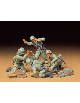 TAMIYA 1/35 SCALE MODEL KIT 35193 German Infantry Mortar Team