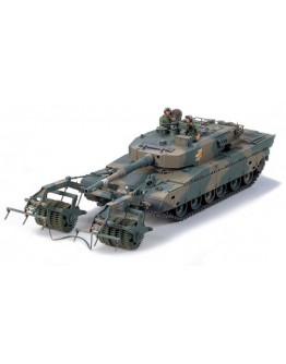 TAMIYA 1/35 SCALE MODEL KIT 35236 Japan Ground Self Defense Force Type 90 Tank W/ Mine Roller