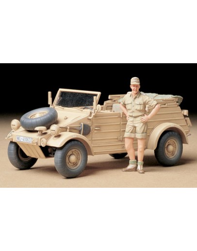 TAMIYA 1/35 SCALE MODEL KIT 35238 German Kubelwagen Type 82 Africa Corps