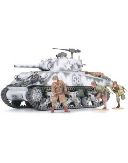 TAMIYA 1/35 SCALE MODEL KIT 35251 U.S. Medium Tank M4A3 Sherman 105mm Howitzer