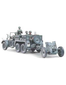 TAMIYA 1/35 SCALE MODEL KIT 35259 - KRUPP PROTZE TRUCK & 3.7CM PAK GUN 