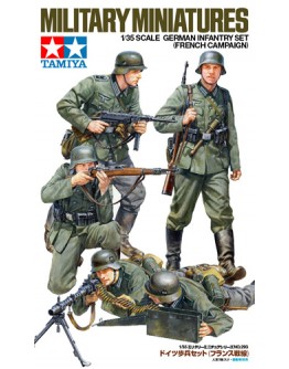 TAMIYA 1/35 SCALE MODEL KIT 35293 German Infantry Set (French Campaign)