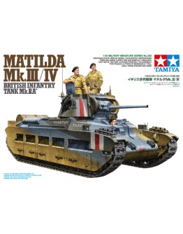 TAMIYA 1/35 SCALE MODEL KIT 35300 Matilda Mk.III/IV British Infantry Tank Mk.II A
