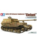 TAMIYA 1/35 SCALE MODEL KIT 35325 German Heavy Tank Destroyer Elefant 