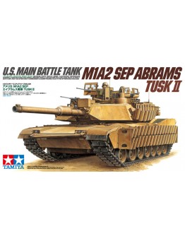 TAMIYA 1/35 SCALE MODEL KIT 35326 U.S. Main Battle Tank M1A2 SEP Abrams Tusk II