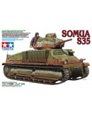 TAMIYA 1/35 SCALE MODEL KIT 35344 French Medium Tank SOMUA S35