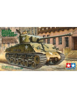 TAMIYA 1/35 SCALE MODEL KIT 35346 U.S. Medium Tank M4A3E8 Sherman "Easy Eight" European Theater