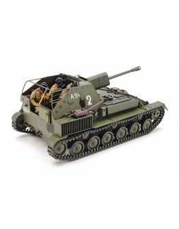 TAMIYA 1/35 SCALE MODEL KIT 35348 Russian Self-Propelled Gun SU-76M