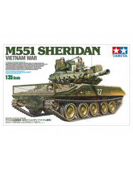 TAMIYA 1/35 SCALE MODEL KIT 35365 U.S. Airborne Tank M551 Sheridan (Vietnam War)