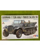 TAMIYA 1/35 SCALE MODEL KIT 37016 - GERMAN 1 TON HALF TRACK SD.KFZ10 - TA37016