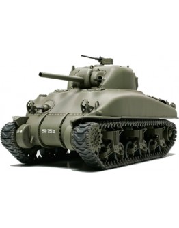 TAMIYA 1/48 SCALE MILITARY MODEL KIT - 32523 - US Medium Tank M4A1 Sherman